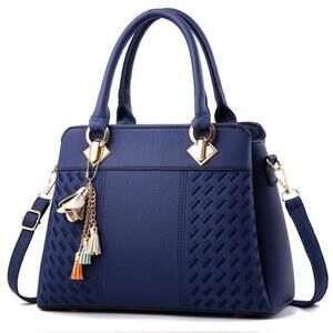 5752 Top-Handle Handbags Purse Tote Soft PU Leather Crossbody Shoulder Bag